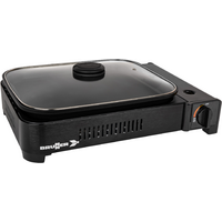 Brunner Devil Megagrill Tischgrill / Campinggrill 46 x 34,5 x 10 cm / 2200 W