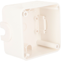 Inprojal System 10.000 Einfach Aufputzrahmen hochgl&auml;nzend wei&szlig;