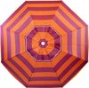 Berger SunLite Sonnenschirm orange/lila gestreift, Durchmesser 2m