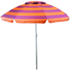 Berger SunLite Sonnenschirm orange/lila gestreift, Durchmesser 2m
