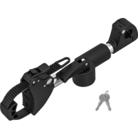 Eufab Verstellbarer Strap-Rahmenhalter f&uuml;r Fahrradtr&auml;ger 27 cm