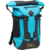 Rebel Outdoor Rucksack mit Rolltop-Verschluss 25 Liter blau