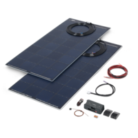 Sistema solar completo 240 Wp Elektronik Flat Light MT 240-2 FL B&uuml;ttner