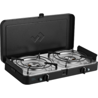 Cadac 2 Cook 3 Turbo Stove FFD 2-flammiger Gaskocher / Grill 50 mbar mit Z&uuml;ndsicherung