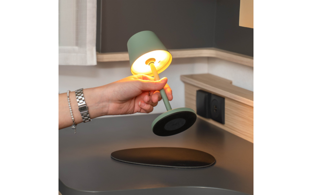 Produktbild Silwy Magnet-Leuchte Tischleuchte mit Metall-Nano-Gel-Platzset 1