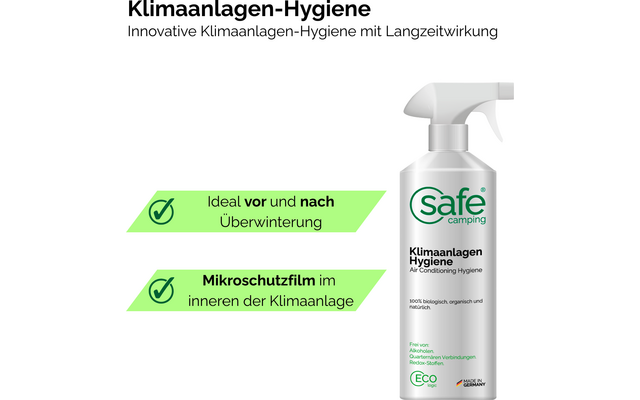 Produktbild Safe Camping Klimaanlagen Hygiene 1