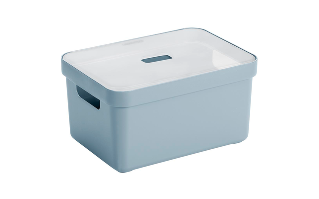Sunware Sigma Home boîte de rangement 13 litres bleu