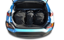 175241 - KJUST 3-teiliges Kofferraumtaschen-Set für Hyundai Kona 2017–2022