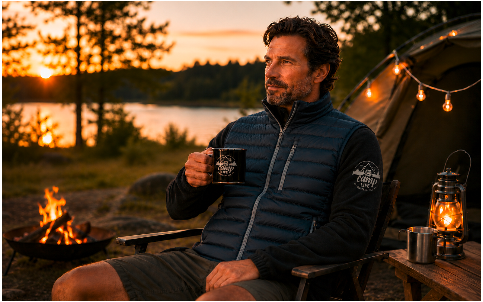 Product image Camplife Rai men's fleece jacket 1