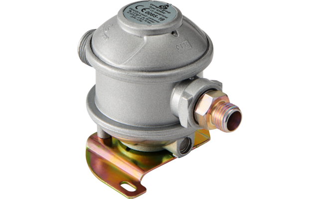 Favex Gasdruckregler Flüssiggas für Wohnwagen 30 mbar 10 mm