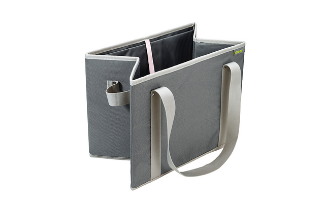 meori Foldable Shopping Basket Granite Grey