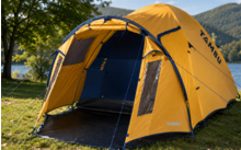 176391 - Tambu Setu 4 koepeltent voor 4 personen gemaakt van gerecycled polyester met stahoogte 3.000 mm waterkolom