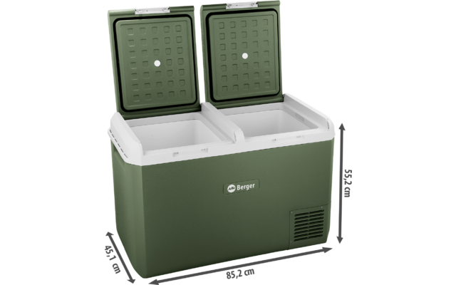 Produktbild Berger EPL Kompressor K&uuml;hlbox mit Tiefk&uuml;hlfunktion 12V 24V 230V 1