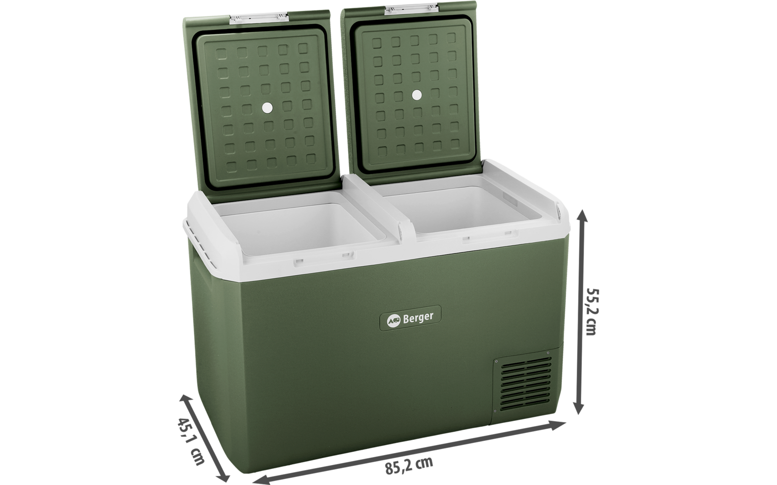 Produktbild Berger EPL Kompressor K&uuml;hlbox mit Tiefk&uuml;hlfunktion 12V 24V 230V 1