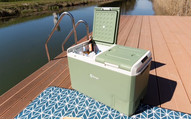 Produktbild Berger EPL Kompressor K&uuml;hlbox mit Tiefk&uuml;hlfunktion 12V 24V 230V 1