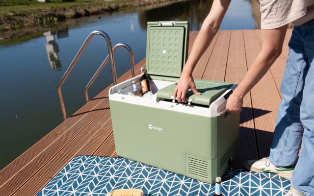 Produktbild Berger EPL Kompressor K&uuml;hlbox mit Tiefk&uuml;hlfunktion 12V 24V 230V 1