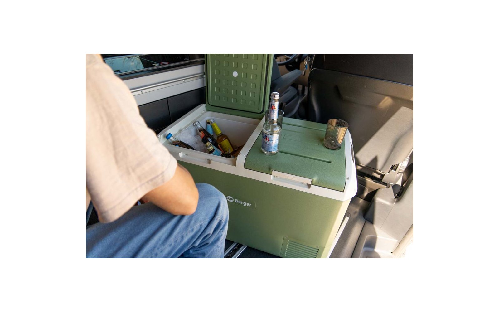 Produktbild Berger EPL Kompressor K&uuml;hlbox mit Tiefk&uuml;hlfunktion 12V 24V 230V 1