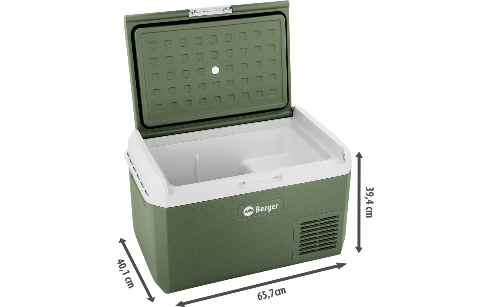 Produktbild Berger EPL Kompressor K&uuml;hlbox mit Tiefk&uuml;hlfunktion 12V 24V 230V 1