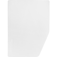 Sobrecolch&oacute;n para cama francesa esquina derecha blanco Molton Cotton Cover Multifit Walra