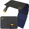 Zonnepaneel met opvouwbare modules en aangesloten controller