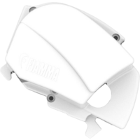 Fiamma left end cap for awning F80L 450 - 600 - color Polar White Fiamma spare part number 98673-258