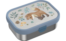 177575 - Mepal Campus Brotdose Edelstahl mit Bento-Einsatz und Gabel 750 ml