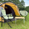 Kleines Produktbild Tambu Campingtisch h&ouml;henverstellbar aus recyceltem Polyester 1