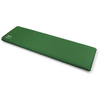 Green sleeping mat on white background