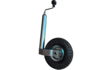 177908 - Berger Deichsel Stützrad 150 kg Raddurchmesser 26 cm