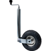 Berger Deichsel St&uuml;tzrad 150 kg Raddurchmesser 26 cm