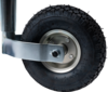 Berger Deichsel St&uuml;tzrad 150 kg Raddurchmesser 26 cm