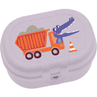 Koziol Pascal Mini Snackbox / Essensdose organic grey trucks