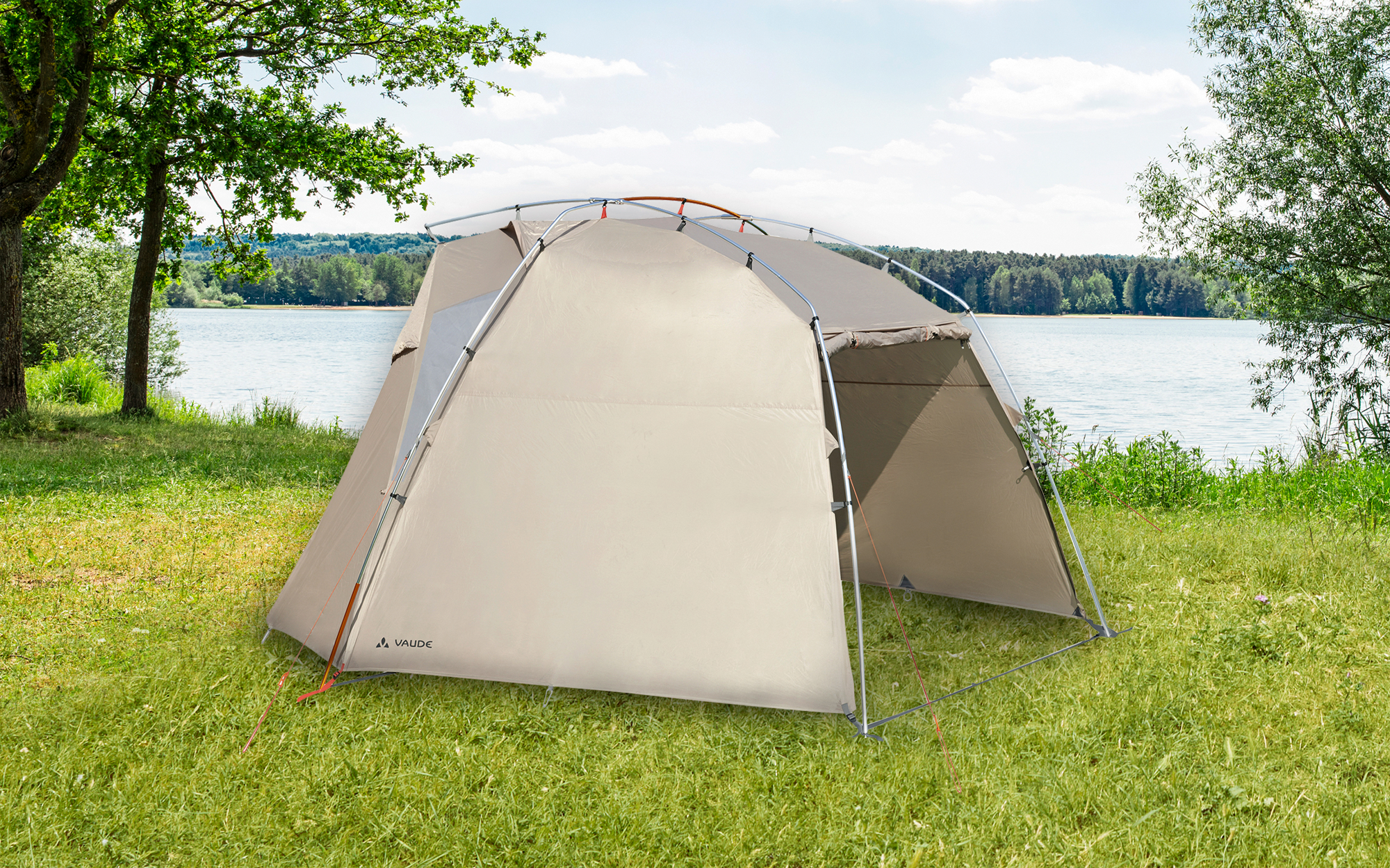 Vaude Drive Van Autozelt Busvorzelt 360 x 335 x 230 cm beige jetzt  bestellen! | Fritz-Berger.at
