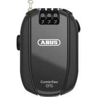 Abus Combiflex Break 85 Roll-Back Kabelschloss mit Zahlencode schwarz