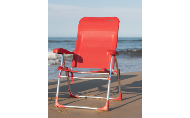Sedia da spiaggia Crespo AL/206 Classic rosso