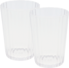 Berger Stripes  Acryl Trinkglas-Set 2-tlg. 410 ml