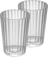Berger Stripes Acryl Trinkgl&auml;ser 410 ml (2er Set)