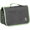 Small product image Bo-Camp faltbare Kulturtasche mit 4 Rei&szlig;verschlussf&auml;chern anthrazit 1