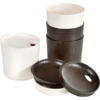 Light My Fire MyCup'n Lid short  4er Pack cream/cocoa