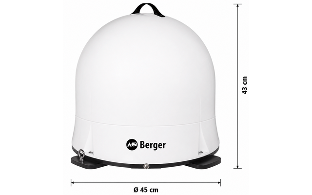 Imagen del producto Antena sat&eacute;lite m&oacute;vil Berger Move 4.0 1