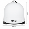 Berger Move 4.0 mobile Satelliten-Antenne wei&szlig;