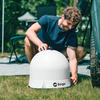Berger Move 4.0 mobile Satelliten-Antenne wei&szlig;
