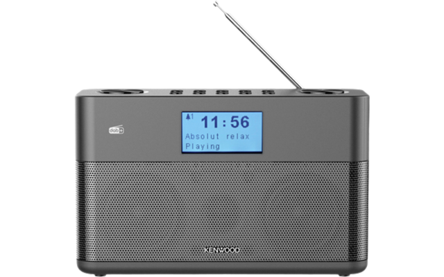 Kenwood CR-ST50DAB-B Kompaktradio mit DAB+ und Bluetooth Audiostreaming schwarz