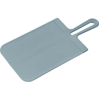 Koziol cutting board Snap S nature flower blue