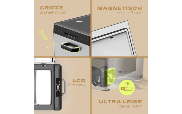 Produktbild MAENTUM IceCube Kompressor Kühlbox 12/24/230V 1