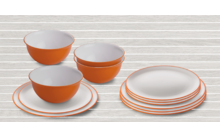 180606 - Omada servies met graankom 12 stuks