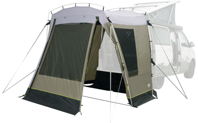Outwell Dunecrest L awning / rear tent for camper vans Green