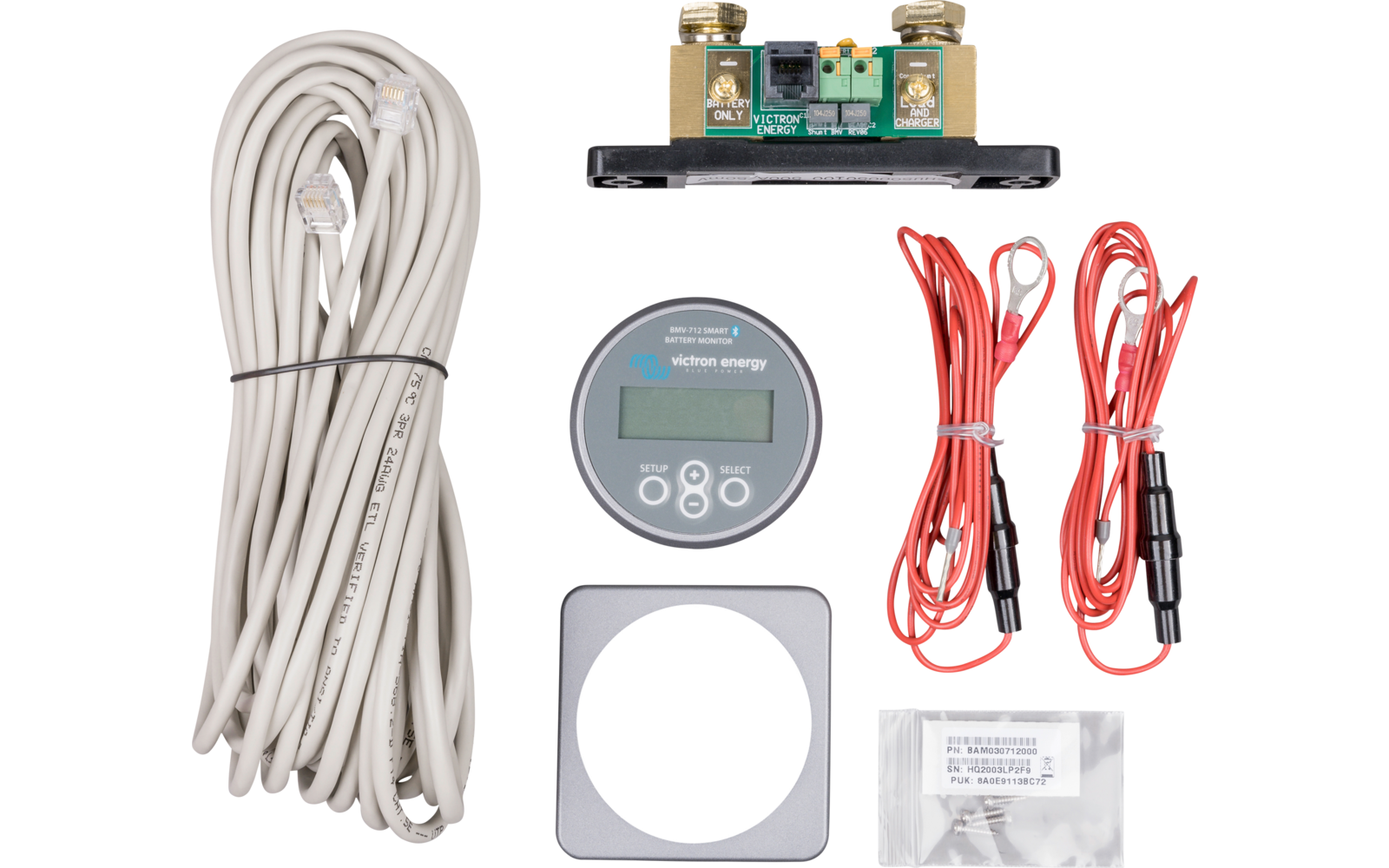 Produktbild Victron BMV-712 Smart Batteriecomputer mit Bluetooth und 500 A Shunt 1