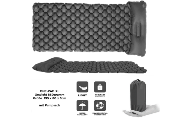 Colchón de aire Disc-O-Bed ONE Pad XL