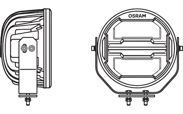 Osram LEDriving ROUND headlight MX260-CB